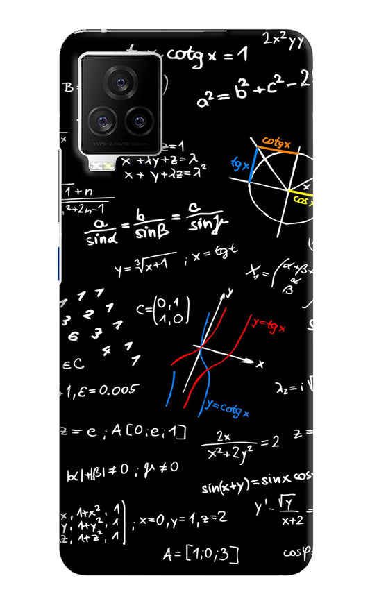 Mathematics Formula iQOO 7 Legend 5G Hard Case Back Cover by Casekaro