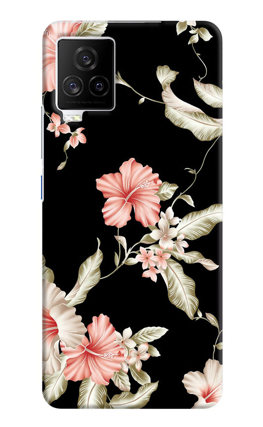 Flowers iQOO 7 Legend 5G Hard Case Back Cover by Casekaro