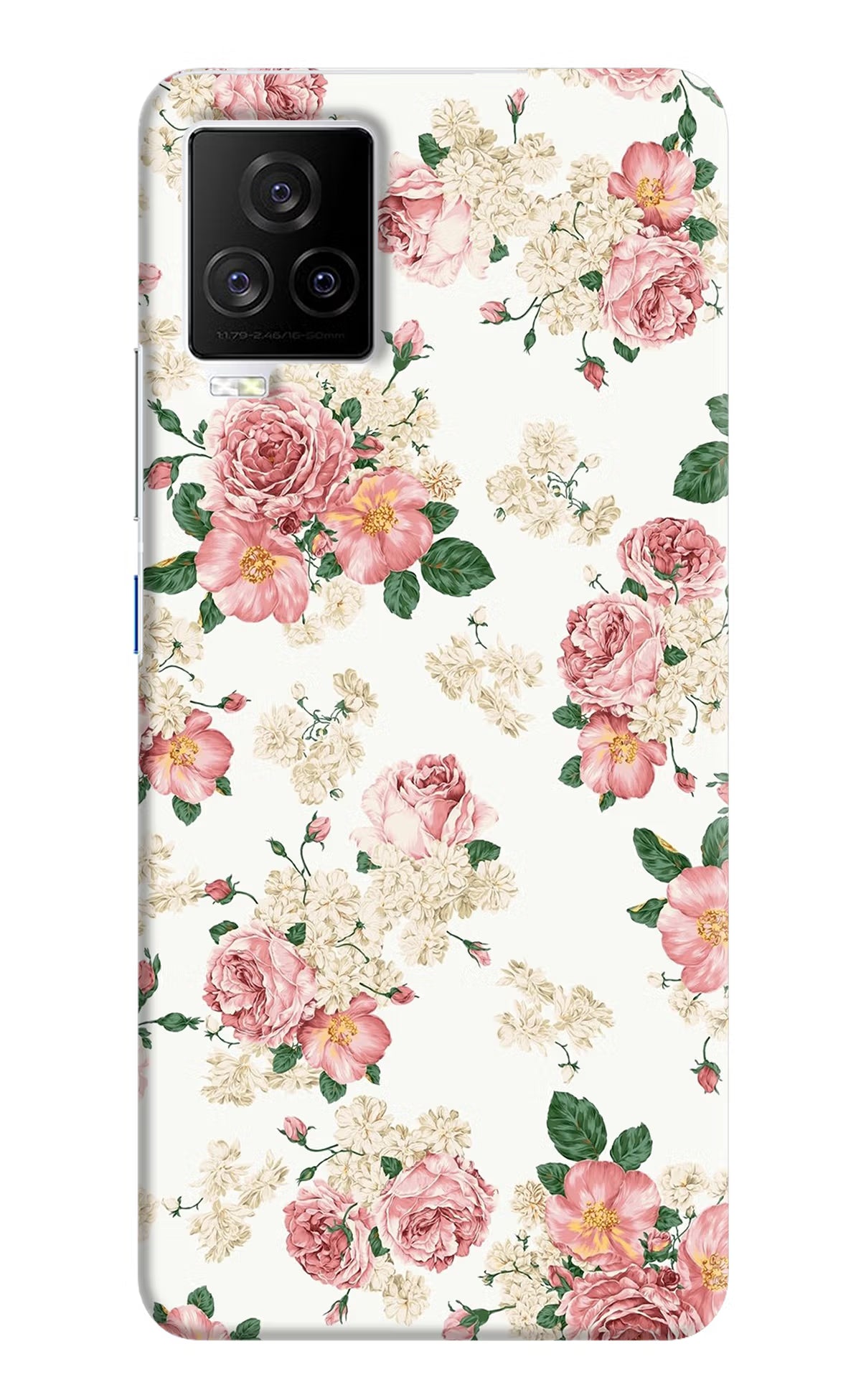 Flowers iQOO 7 Legend 5G Hard Case Back Cover by Casekaro