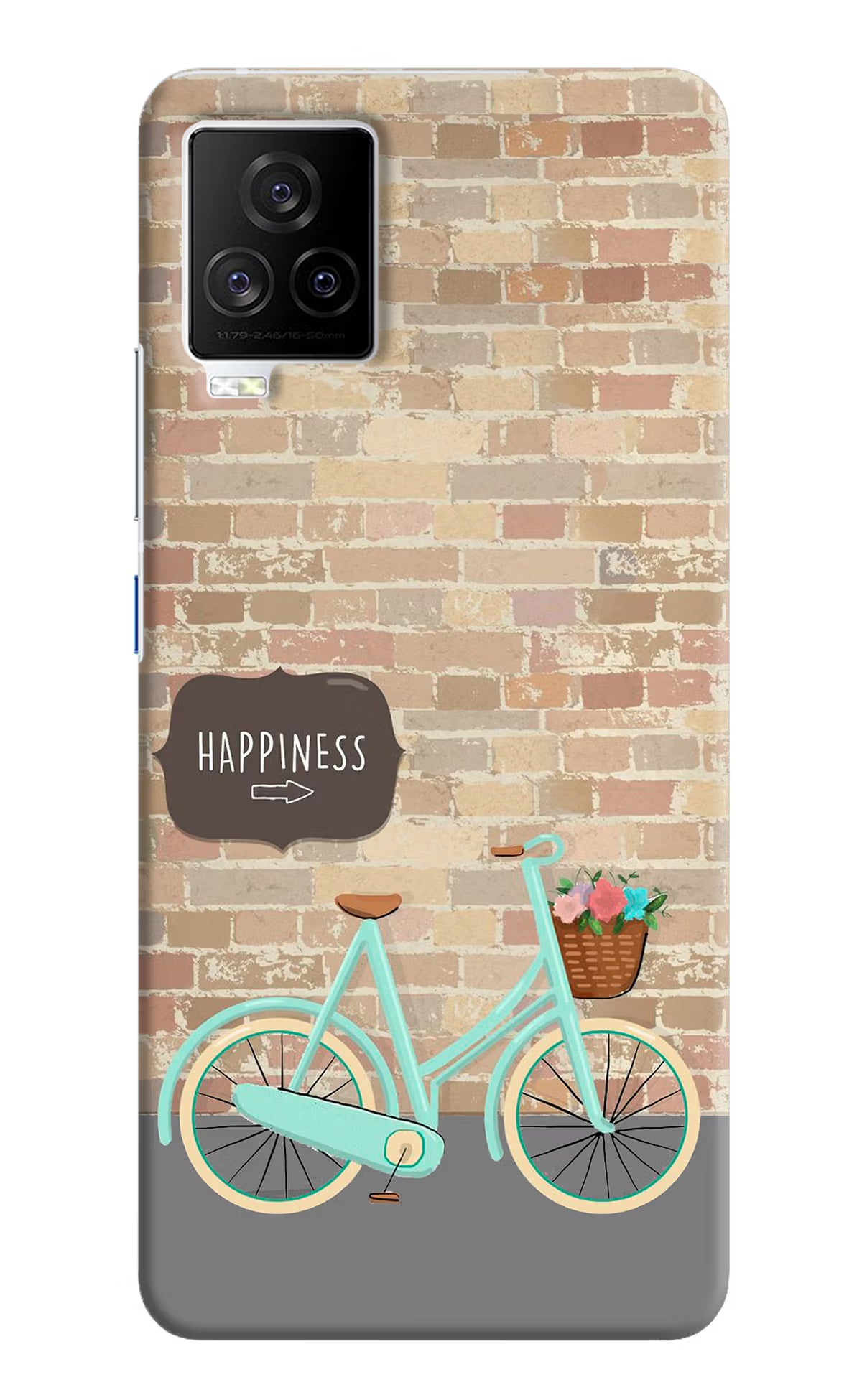 Happiness Artwork iQOO 7 Legend 5G Hard Case Back Cover by Casekaro