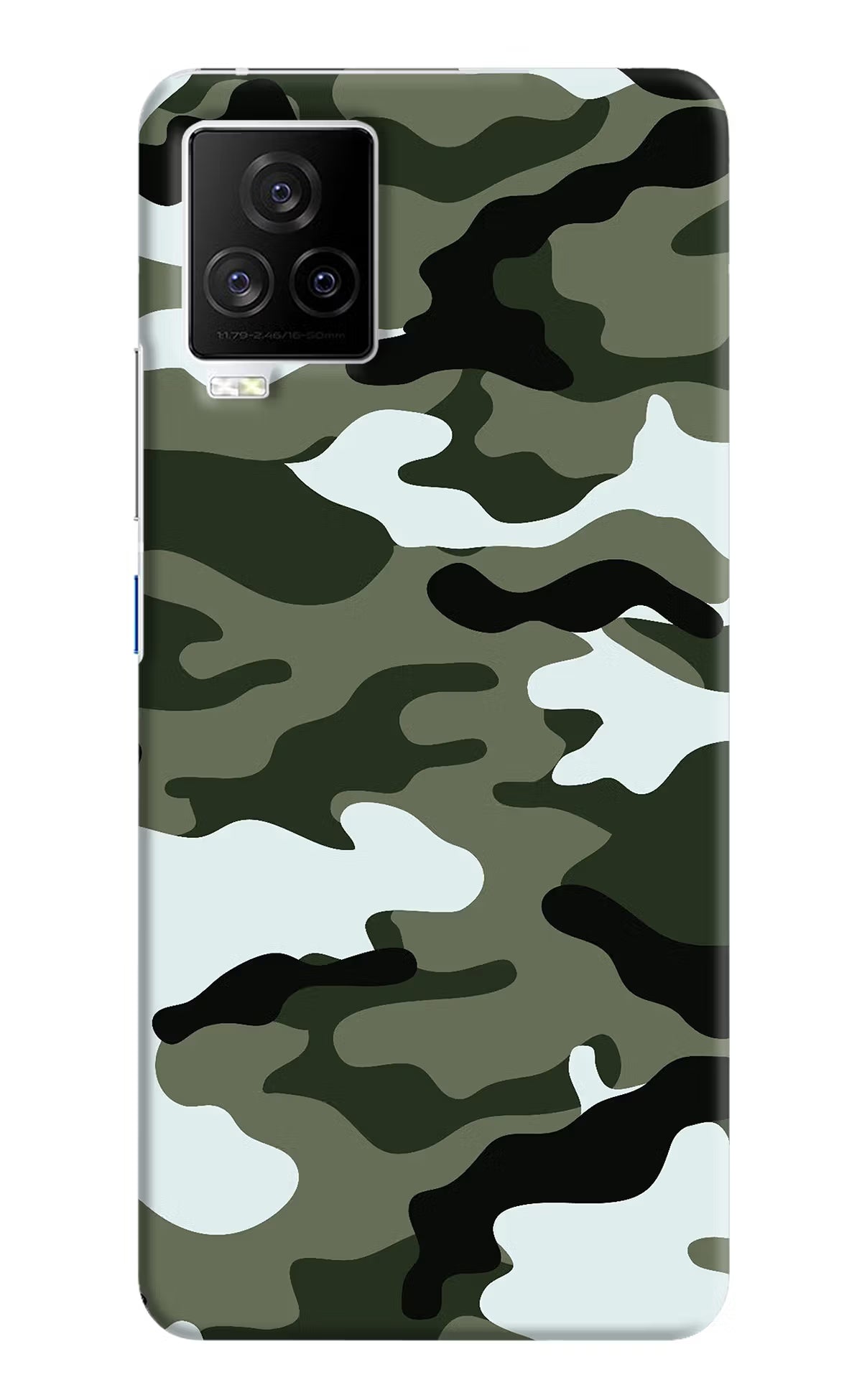 Camouflage iQOO 7 Legend 5G Hard Case Back Cover by Casekaro