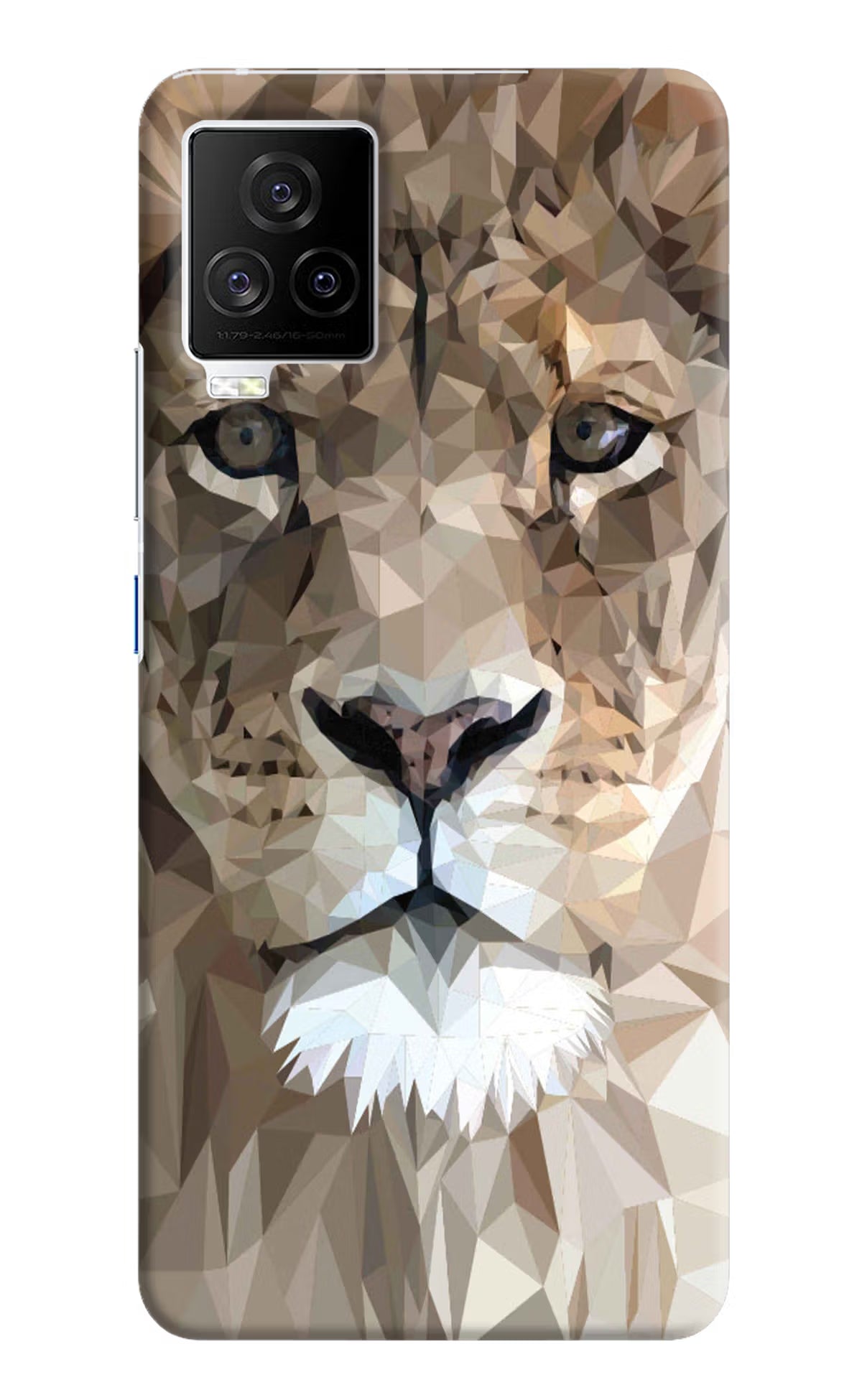 Lion Art iQOO 7 Legend 5G Hard Case Back Cover by Casekaro