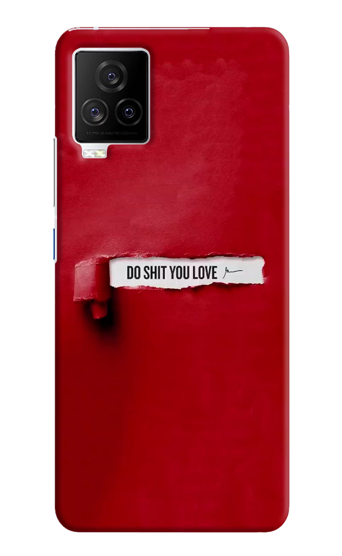 Do Shit You Love iQOO 7 Legend 5G Hard Case Back Cover by Casekaro