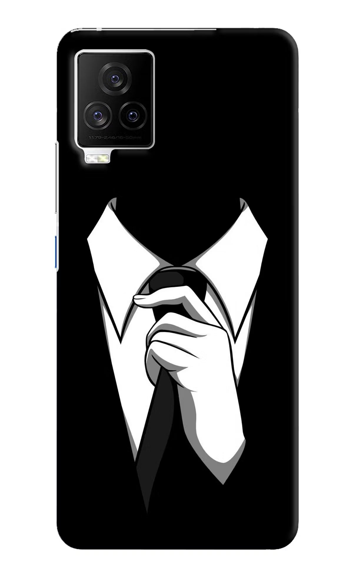 Black Tie iQOO 7 Legend 5G Hard Case Back Cover by Casekaro