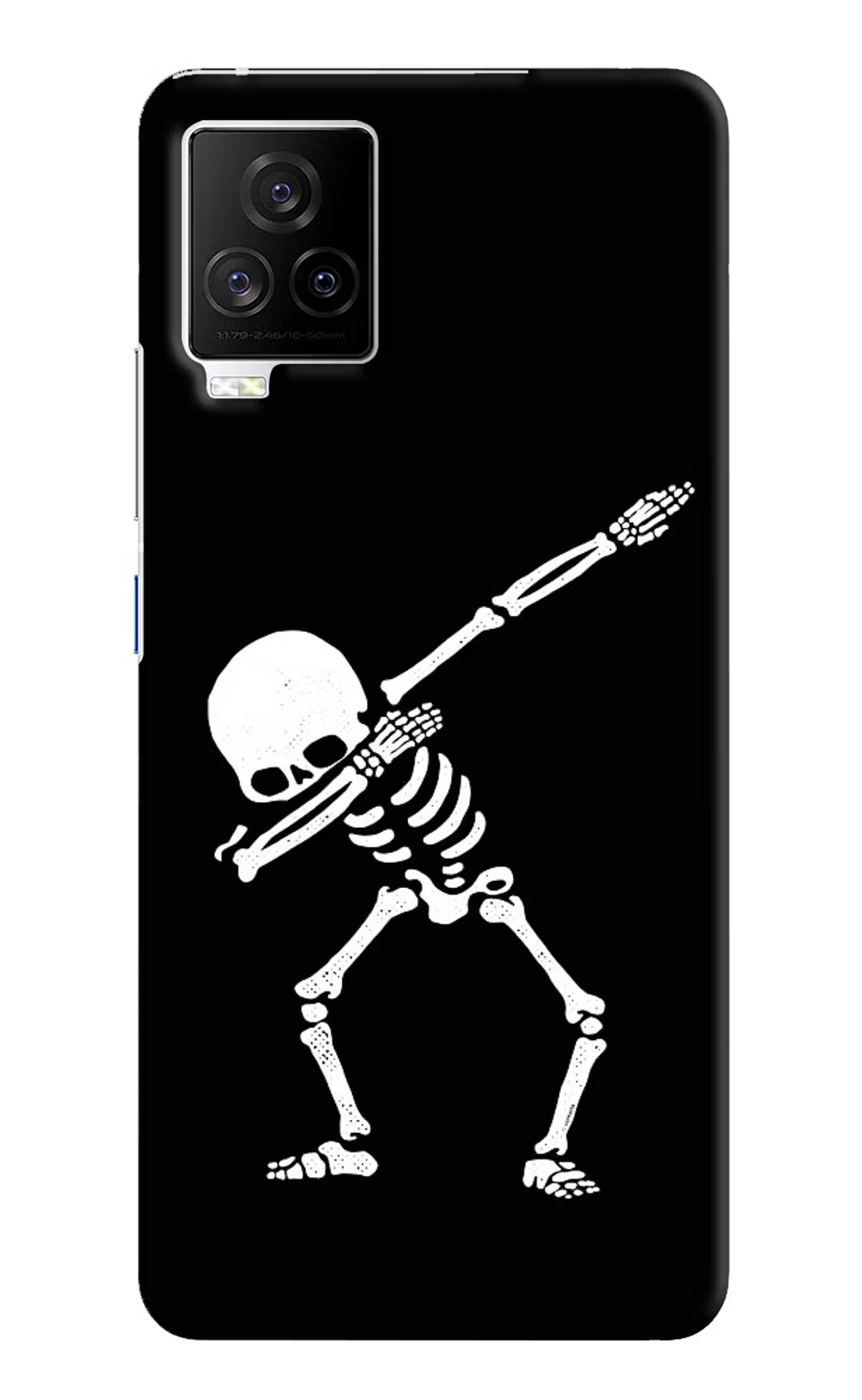 Dabbing Skeleton Art iQOO 7 Legend 5G Hard Case Back Cover by Casekaro