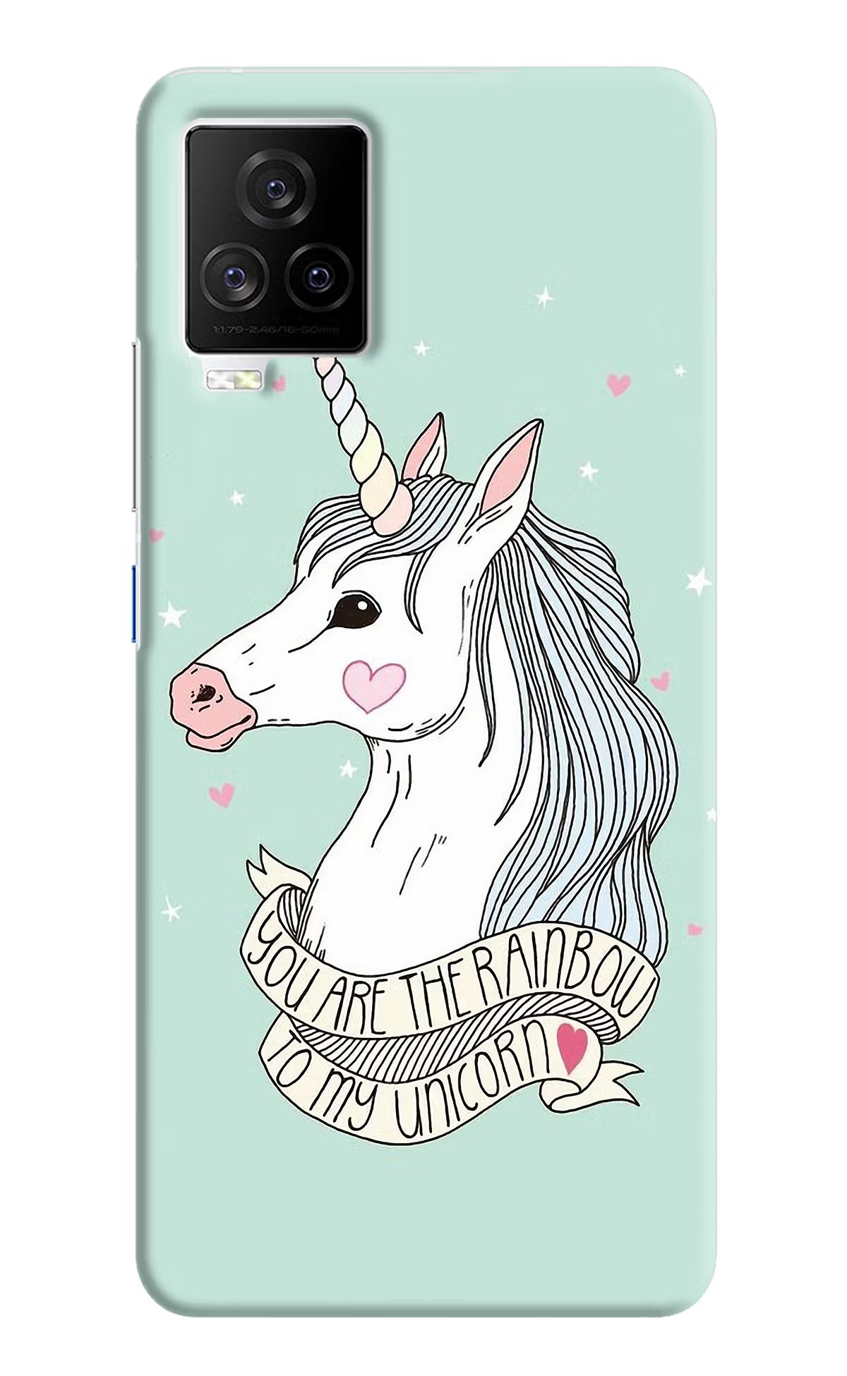 Unicorn Wallpaper iQOO 7 Legend 5G Hard Case Back Cover by Casekaro