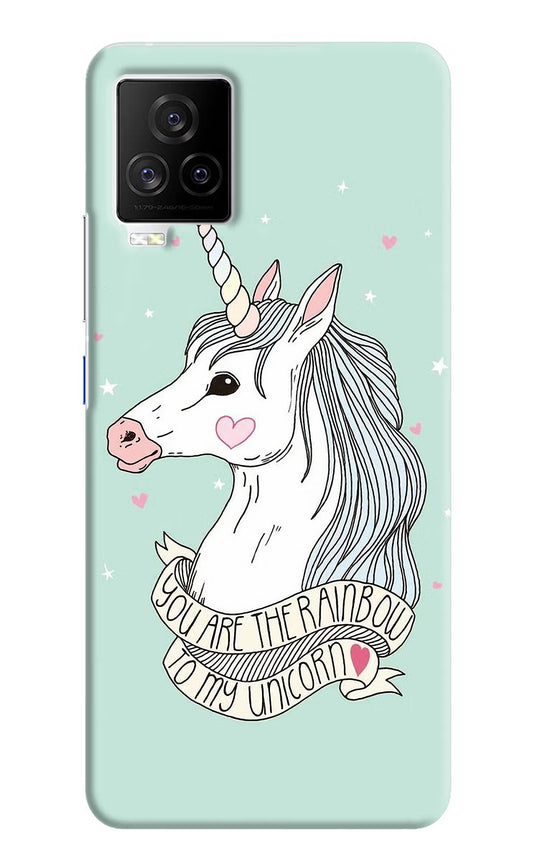 Unicorn Wallpaper iQOO 7 Legend 5G Hard Case Back Cover by Casekaro