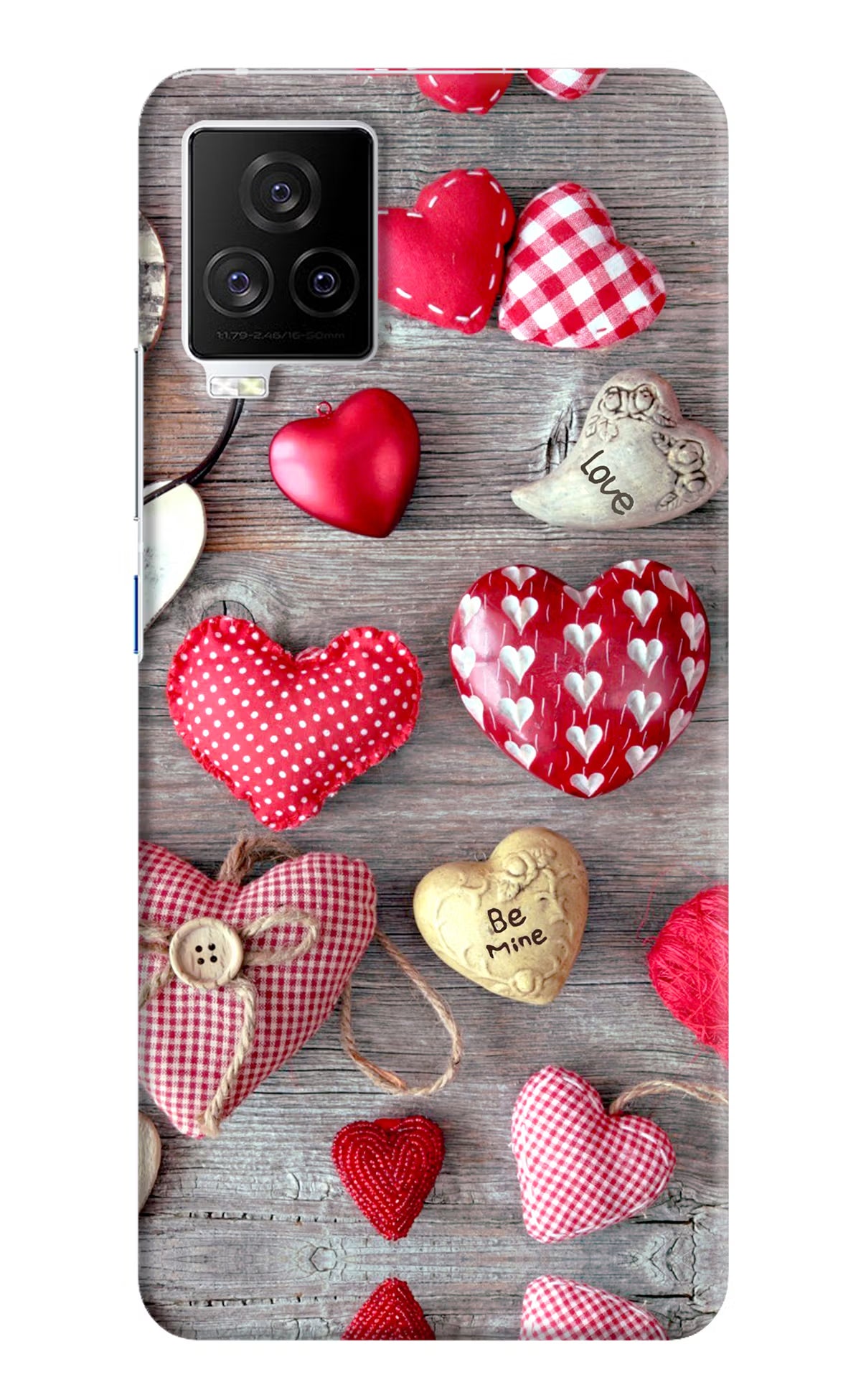 Love Wallpaper iQOO 7 Legend 5G Hard Case Back Cover by Casekaro