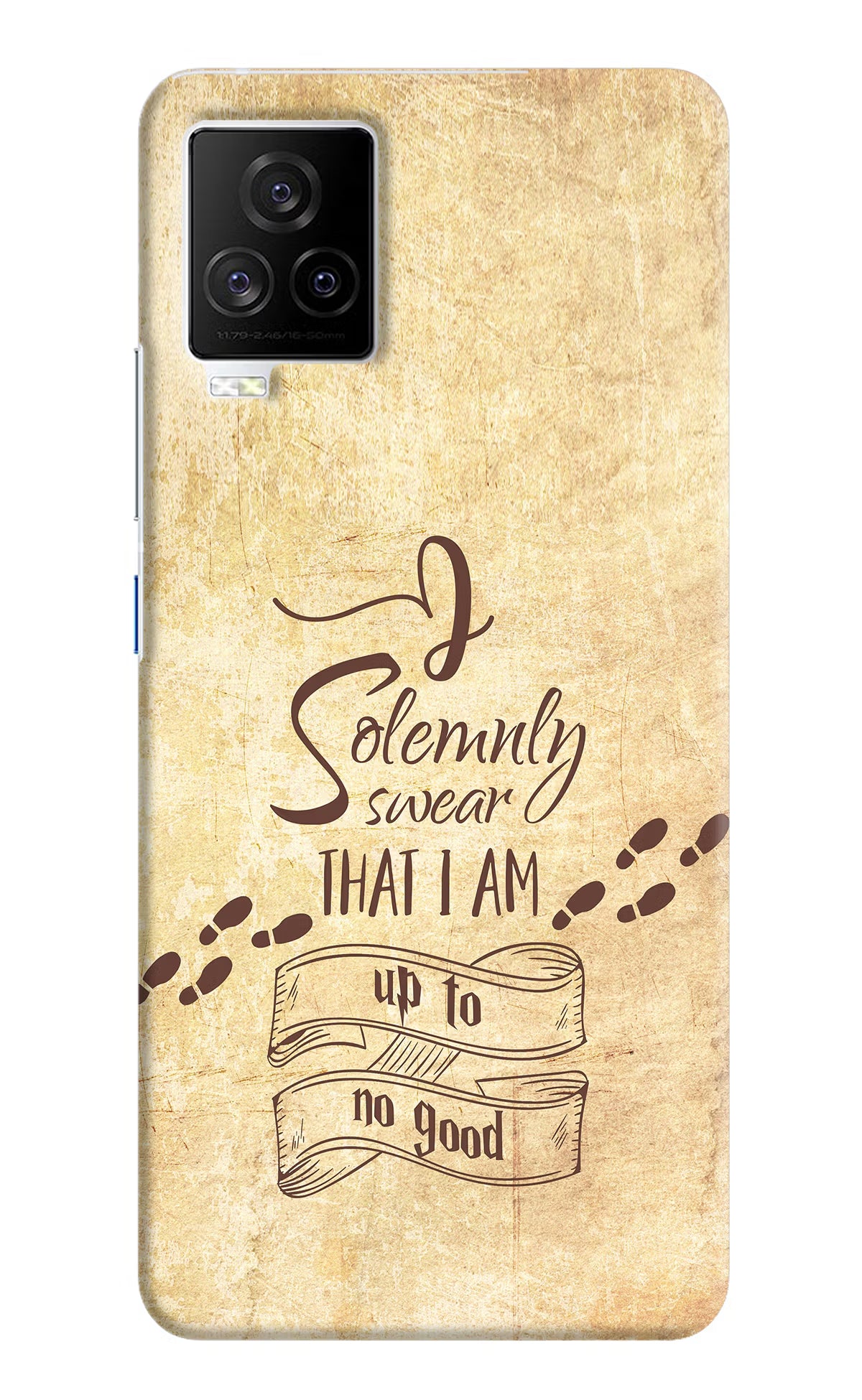 I Solemnly swear that i up to no good iQOO 7 Legend 5G Hard Case Back Cover by Casekaro