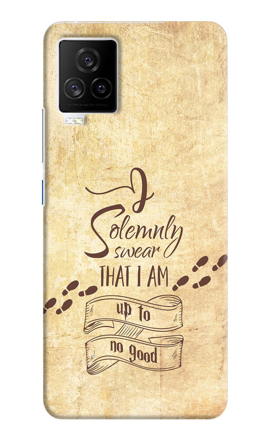 I Solemnly swear that i up to no good iQOO 7 Legend 5G Hard Case Back Cover by Casekaro