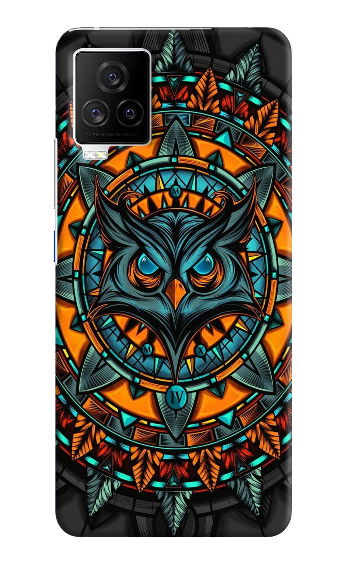 Angry Owl Art iQOO 7 Legend 5G Hard Case Back Cover by Casekaro
