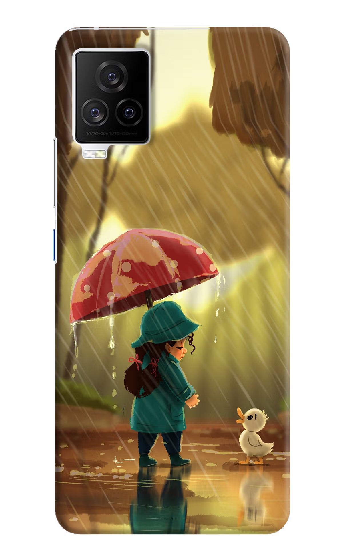 Rainy Day iQOO 7 Legend 5G Hard Case Back Cover by Casekaro