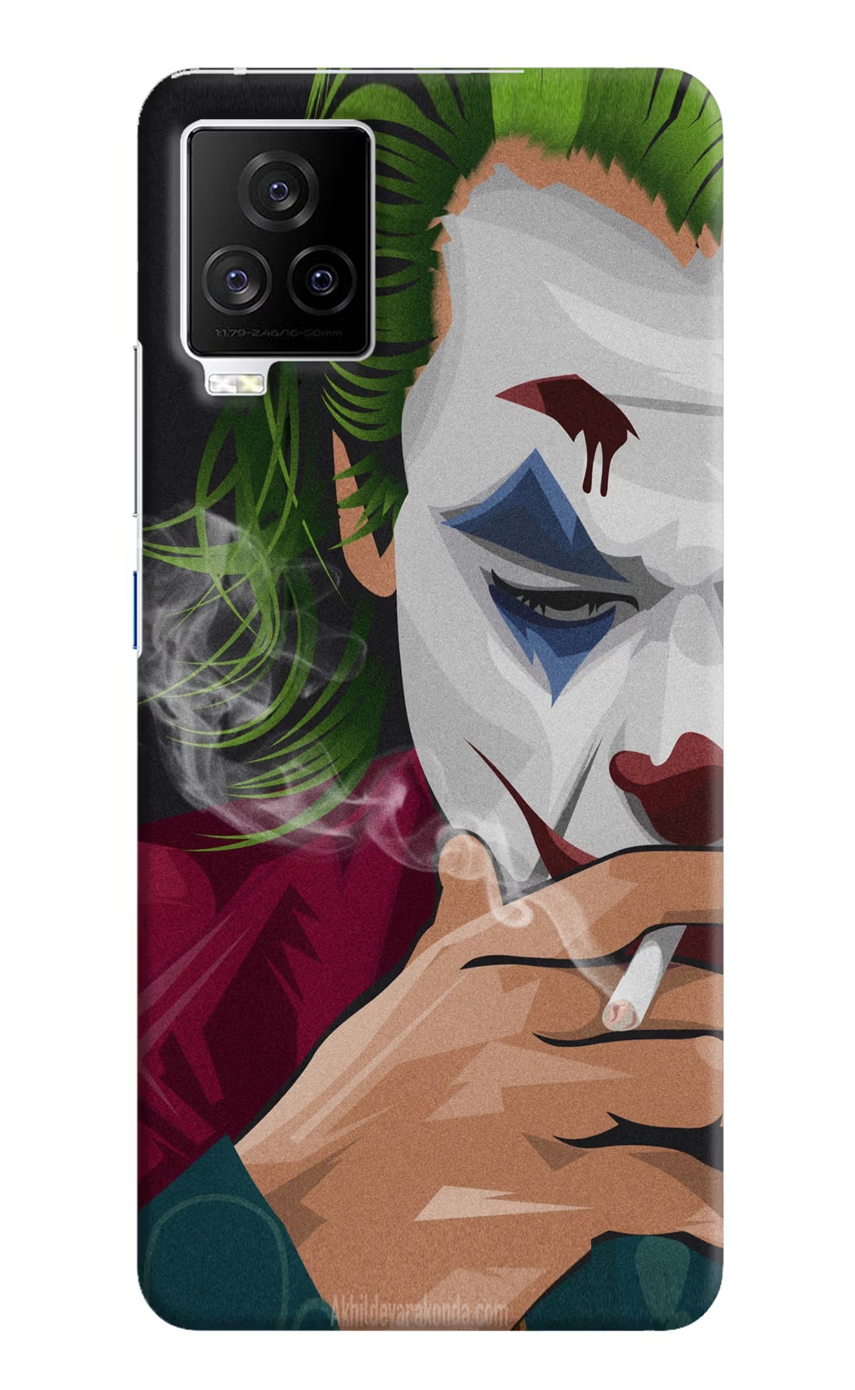 Joker Smoking iQOO 7 Legend 5G Hard Case Back Cover by Casekaro