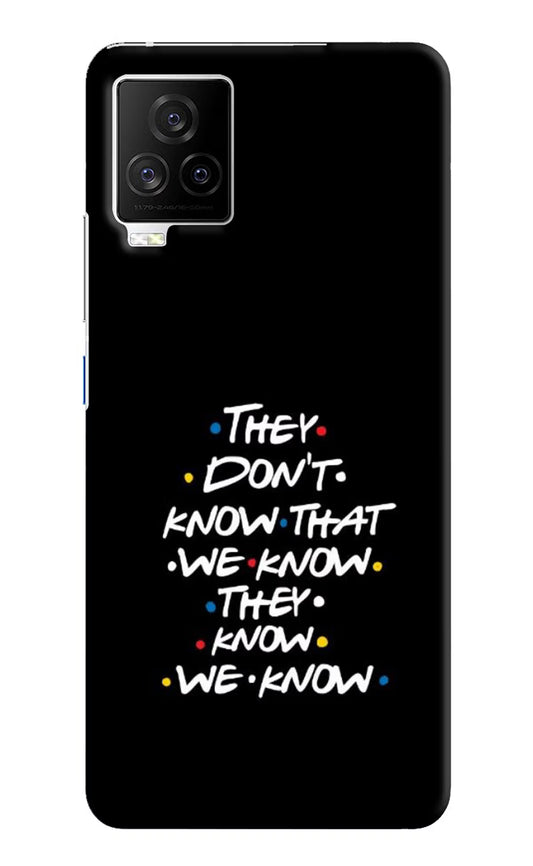 FRIENDS Dialogue iQOO 7 Legend 5G Hard Case Back Cover by Casekaro