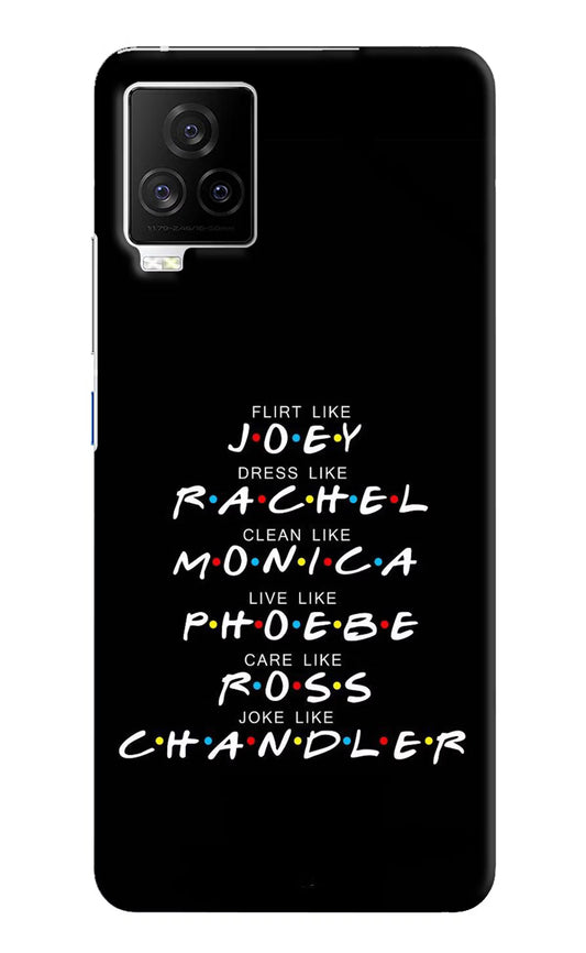 FRIENDS Character iQOO 7 Legend 5G Hard Case Back Cover by Casekaro