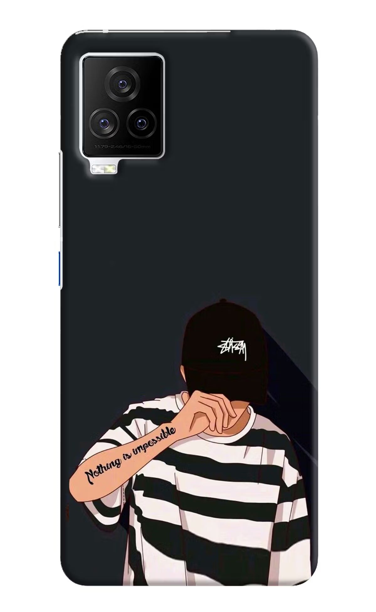 Aesthetic Boy iQOO 7 Legend 5G Hard Case Back Cover by Casekaro