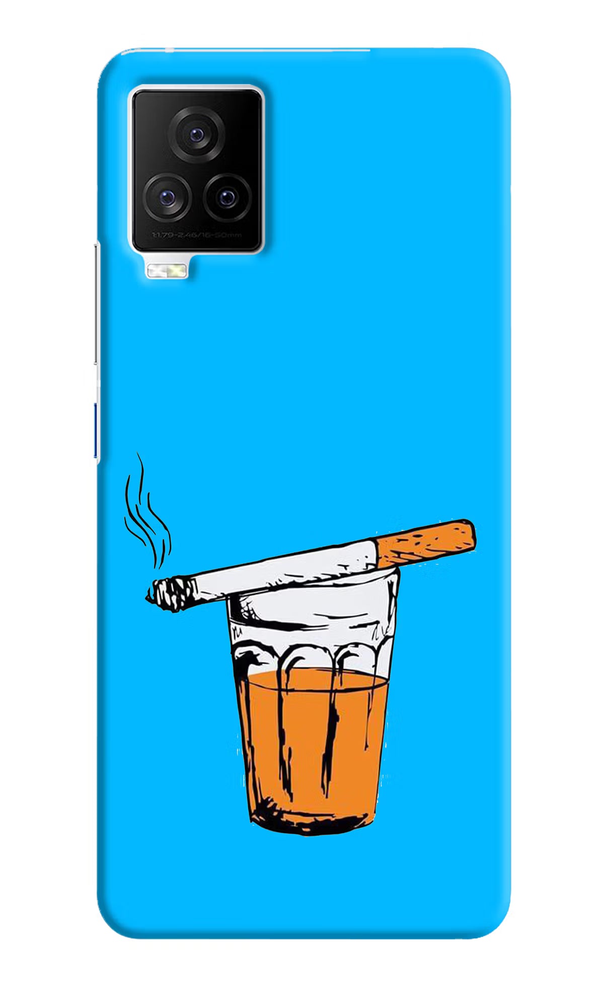 Chai Sutta iQOO 7 Legend 5G Hard Case Back Cover by Casekaro