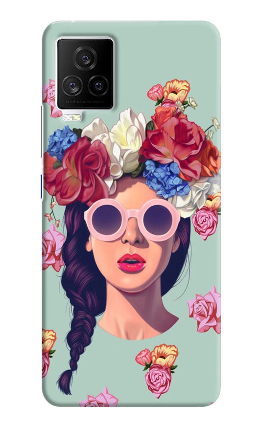 Pretty Girl iQOO 7 Legend 5G Hard Case Back Cover by Casekaro