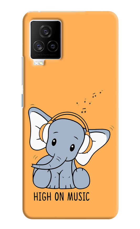 High On Music iQOO 7 Legend 5G Hard Case Back Cover by Casekaro