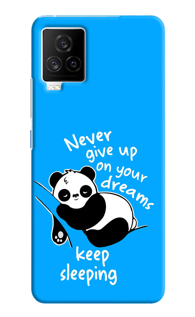Keep Sleeping iQOO 7 Legend 5G Hard Case Back Cover by Casekaro