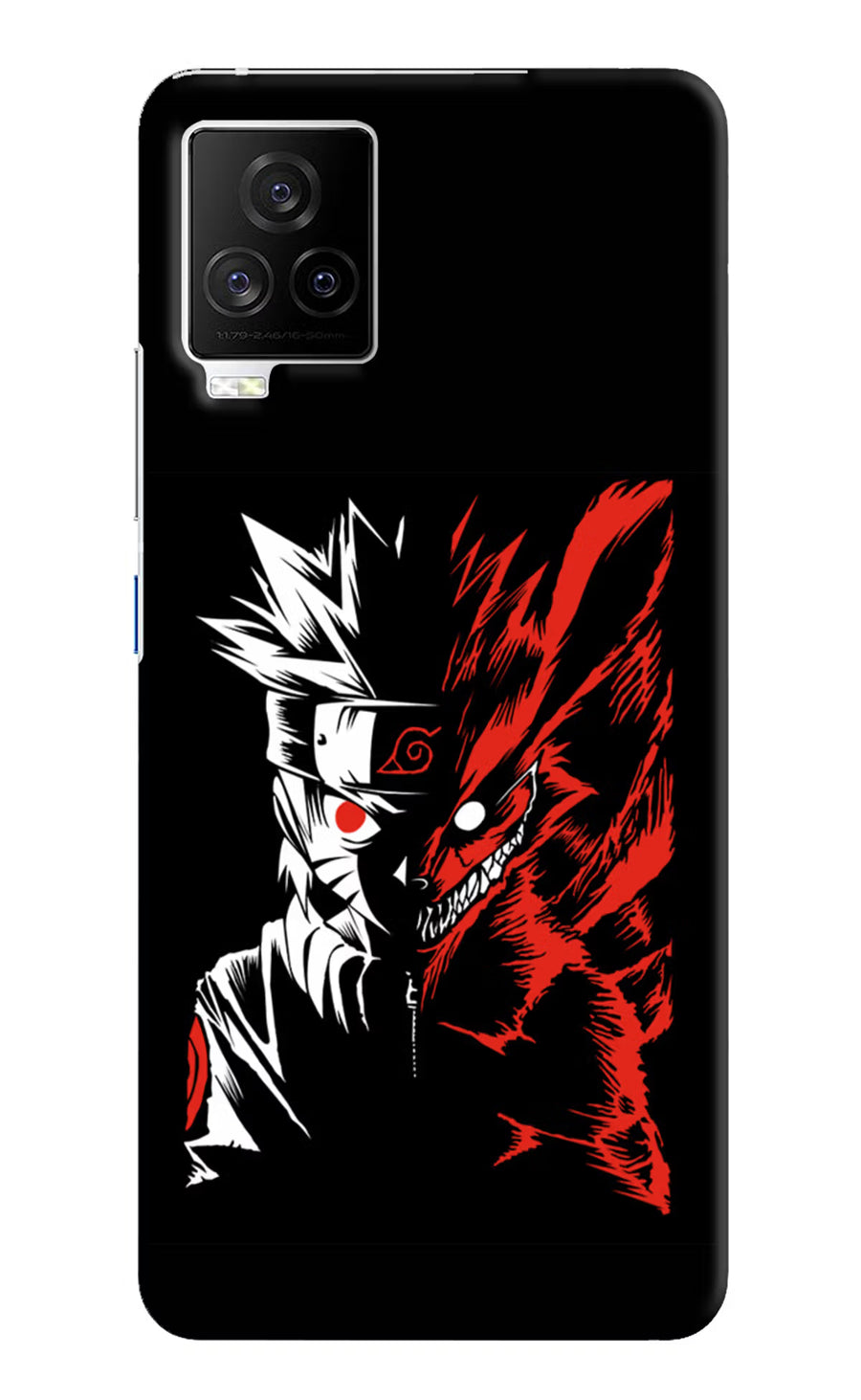 Naruto Two Face iQOO 7 Legend 5G Back Cover, Hard case