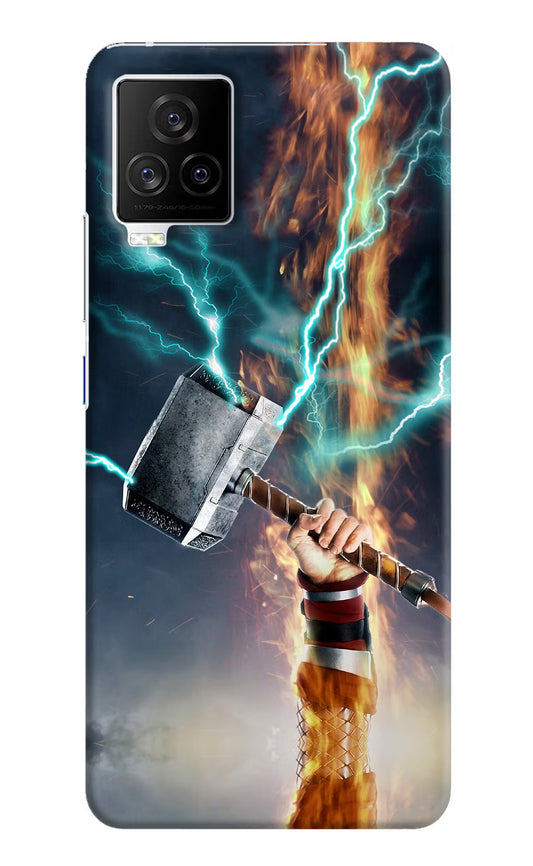 Thor Hammer Mjolnir iQOO 7 Legend 5G Hard Case Back Cover by Casekaro