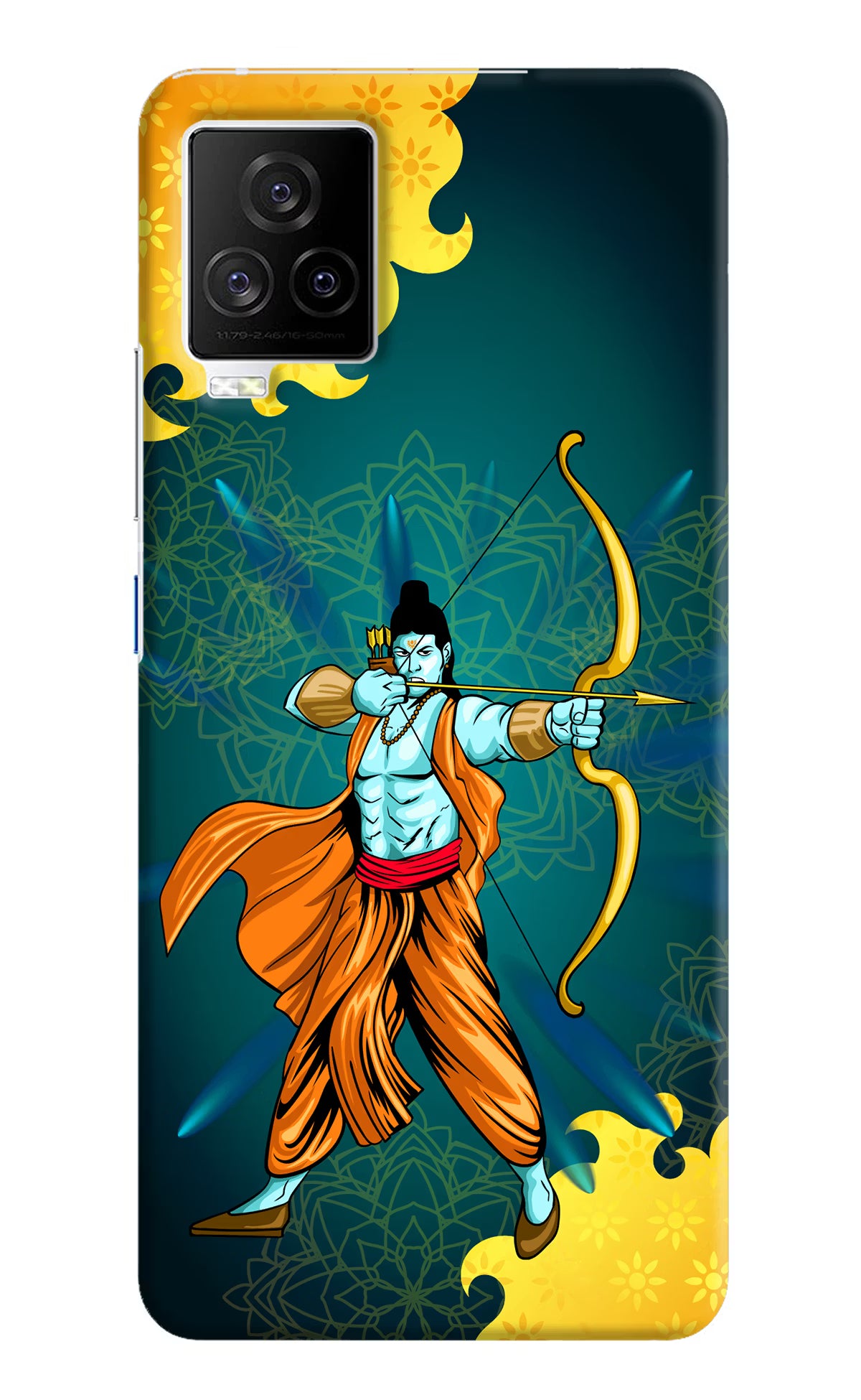 Lord Ram - 6 iQOO 7 Legend 5G Hard Case Back Cover by Casekaro