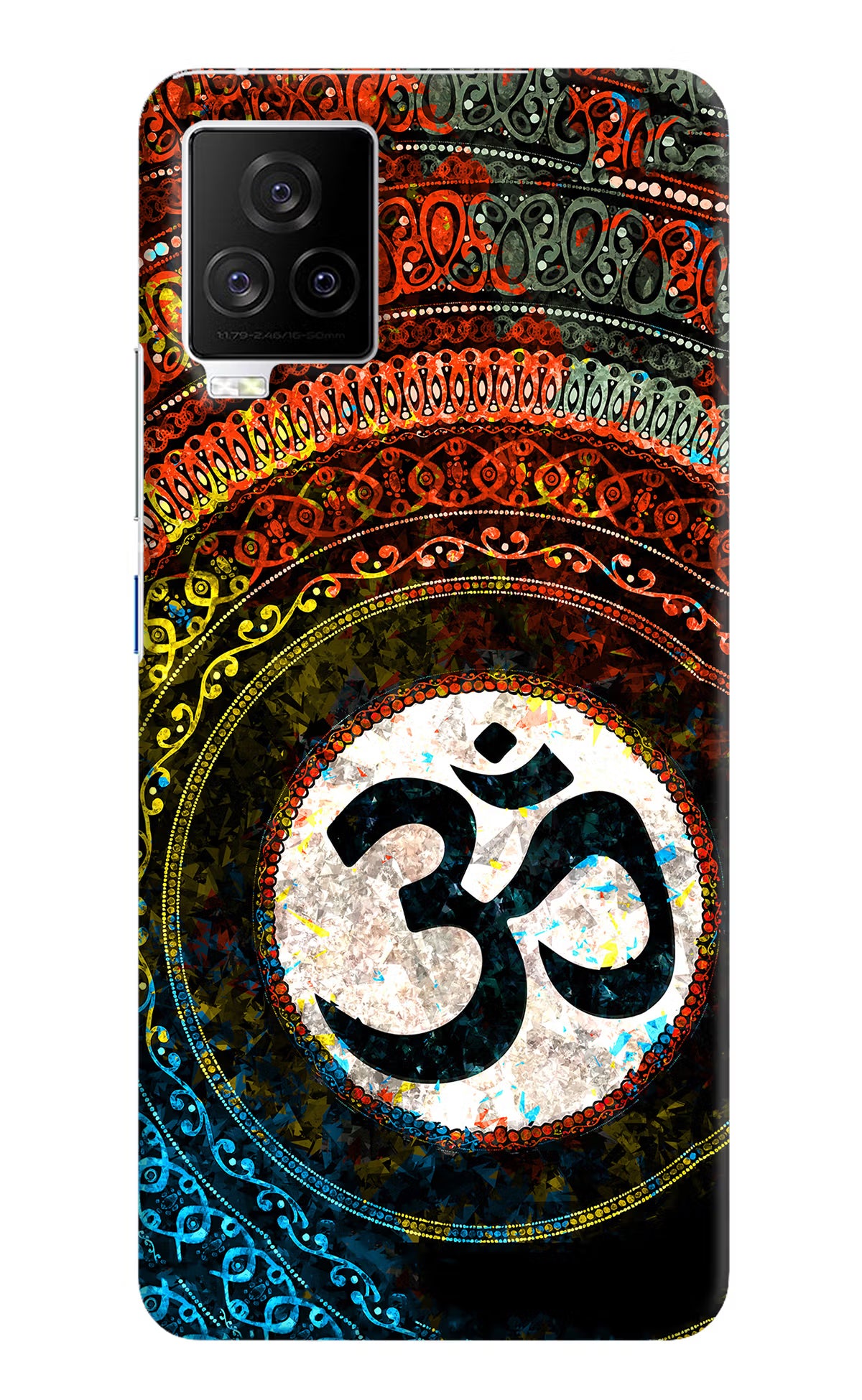 Om Cultural iQOO 7 Legend 5G Hard Case Back Cover by Casekaro
