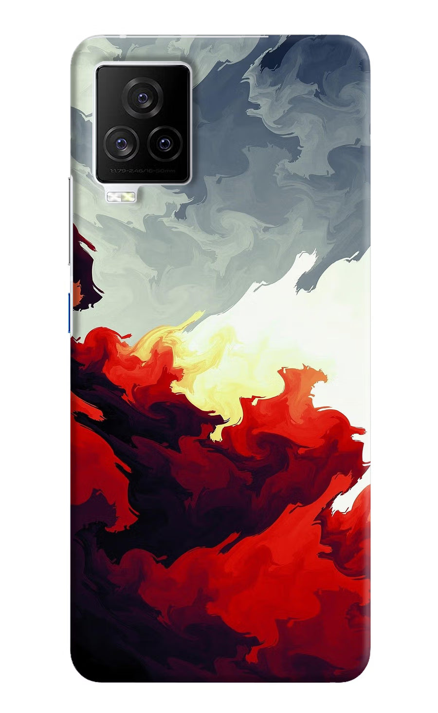 Fire Cloud iQOO 7 Legend 5G Back Cover, Hard case