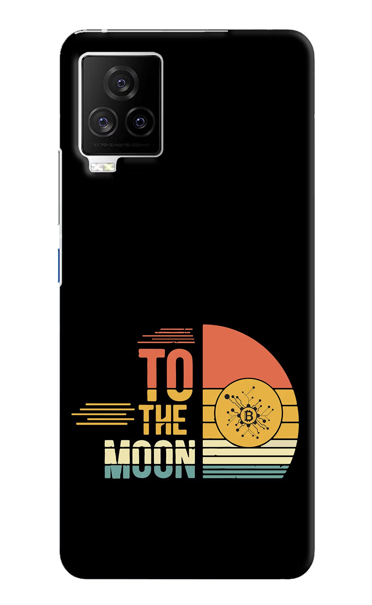 To the Moon iQOO 7 Legend 5G Hard Case Back Cover by Casekaro