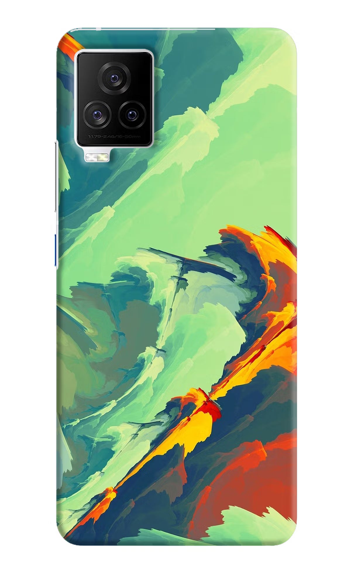 Paint Art iQOO 7 Legend 5G Hard Case Back Cover by Casekaro