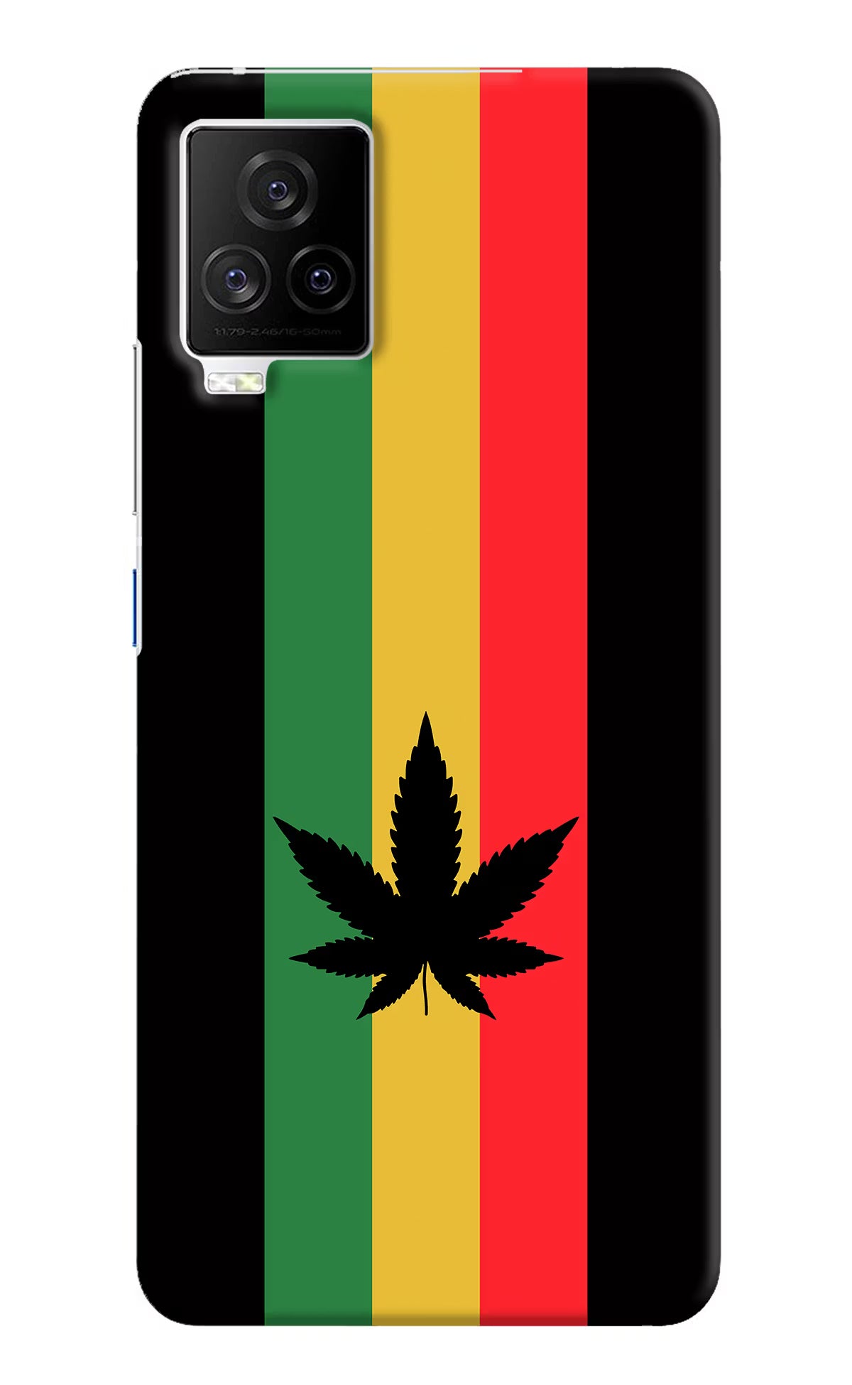 Weed Flag iQOO 7 Legend 5G Hard Case Back Cover by Casekaro