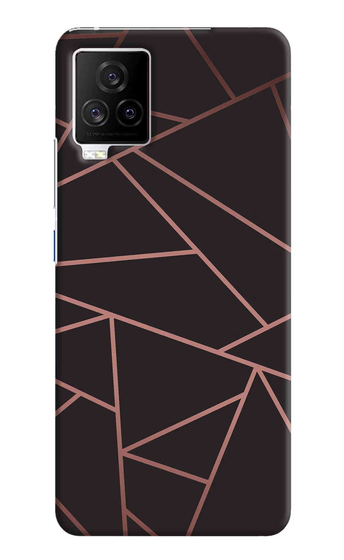 Geometric Pattern iQOO 7 Legend 5G Hard Case Back Cover by Casekaro