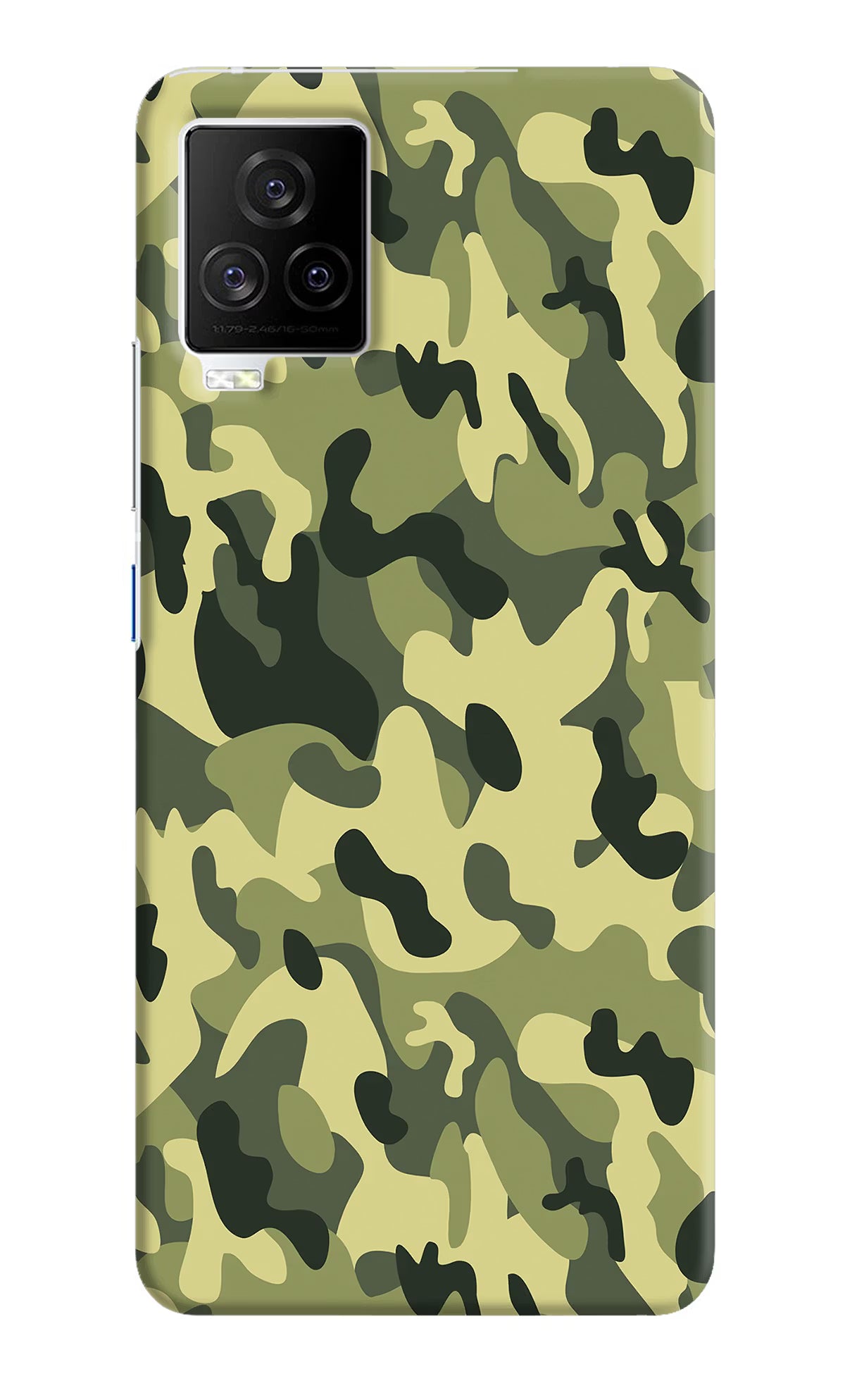 Camouflage iQOO 7 Legend 5G Hard Case Back Cover by Casekaro