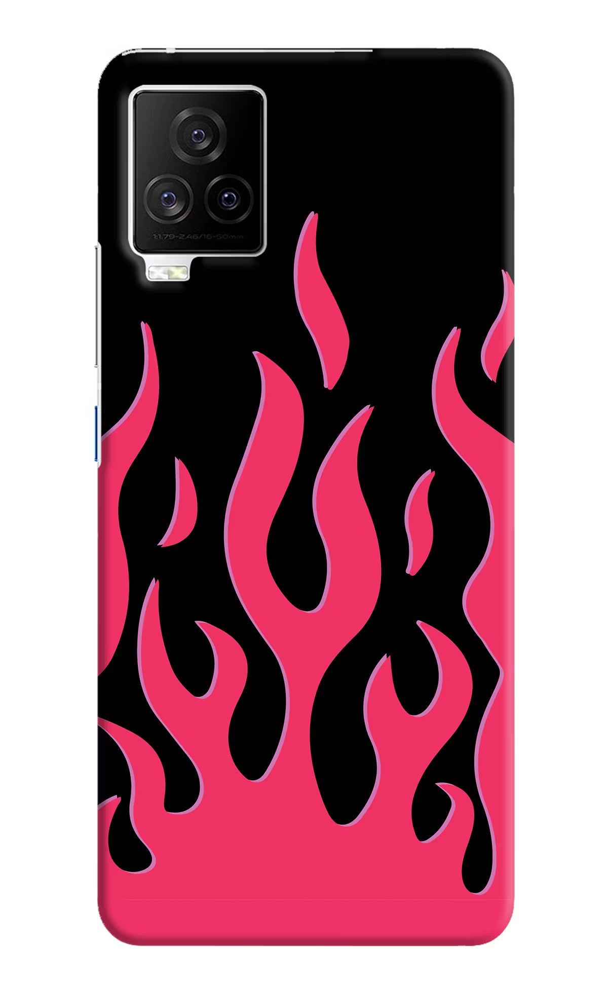 Fire Flames iQOO 7 Legend 5G Hard Case Back Cover by Casekaro