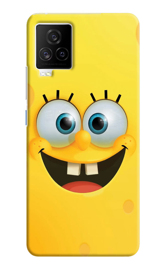 Sponge 1 iQOO 7 Legend 5G Hard Case Back Cover by Casekaro