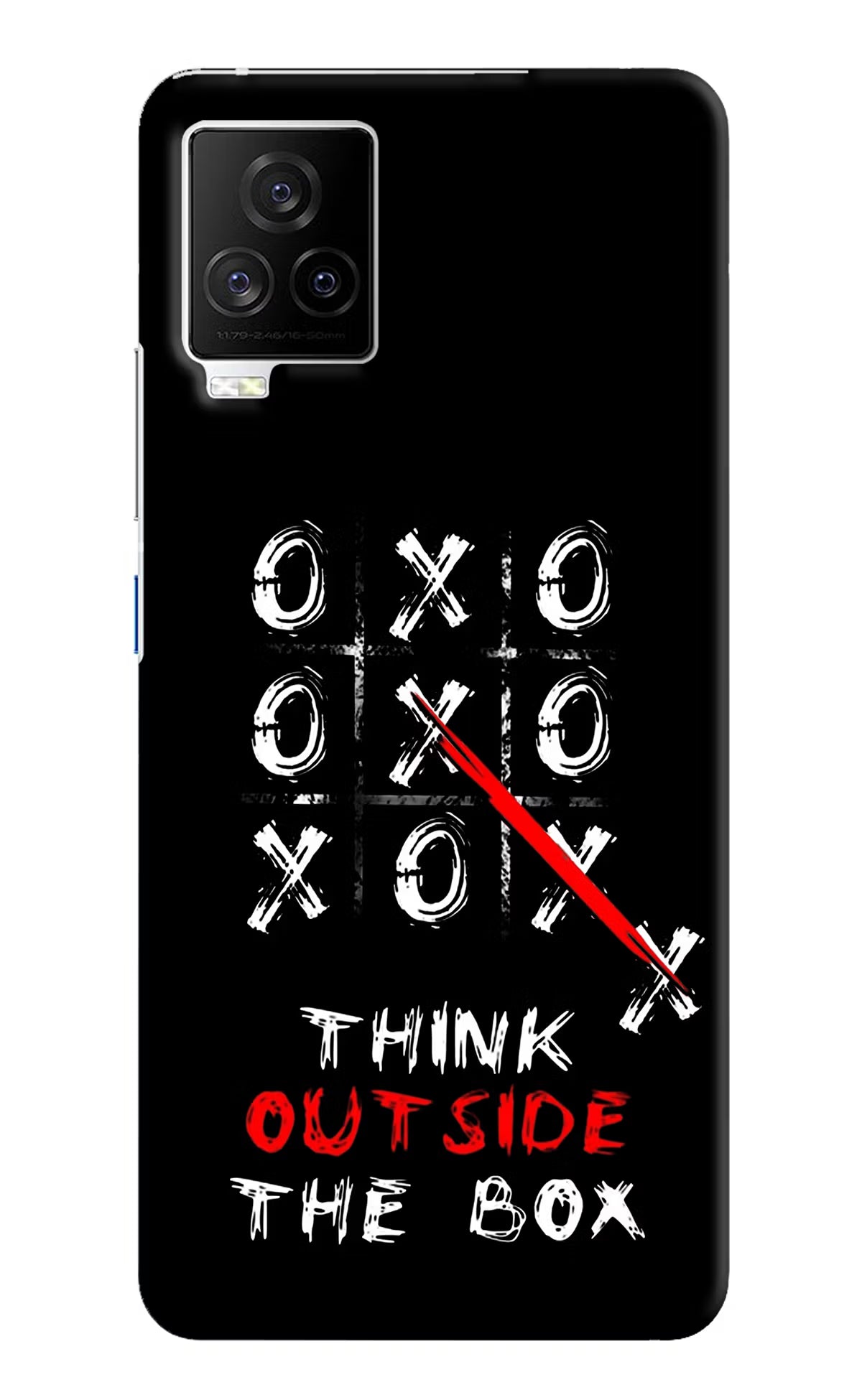 Think out of the BOX iQOO 7 Legend 5G Hard Case Back Cover by Casekaro