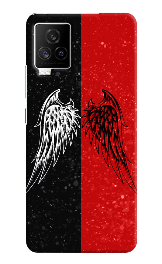 Wings iQOO 7 Legend 5G Hard Case Back Cover by Casekaro