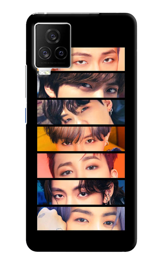 BTS Eyes iQOO 7 Legend 5G Hard Case Back Cover by Casekaro