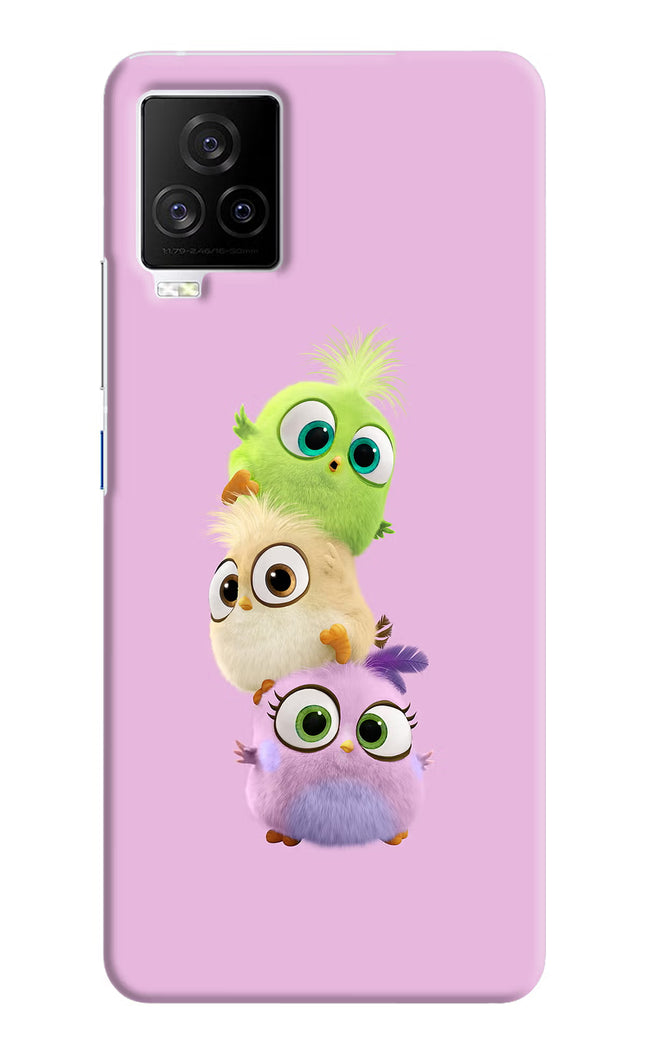 Cute Little Birds iQOO 7 Legend 5G Hard Case Back Cover by Casekaro