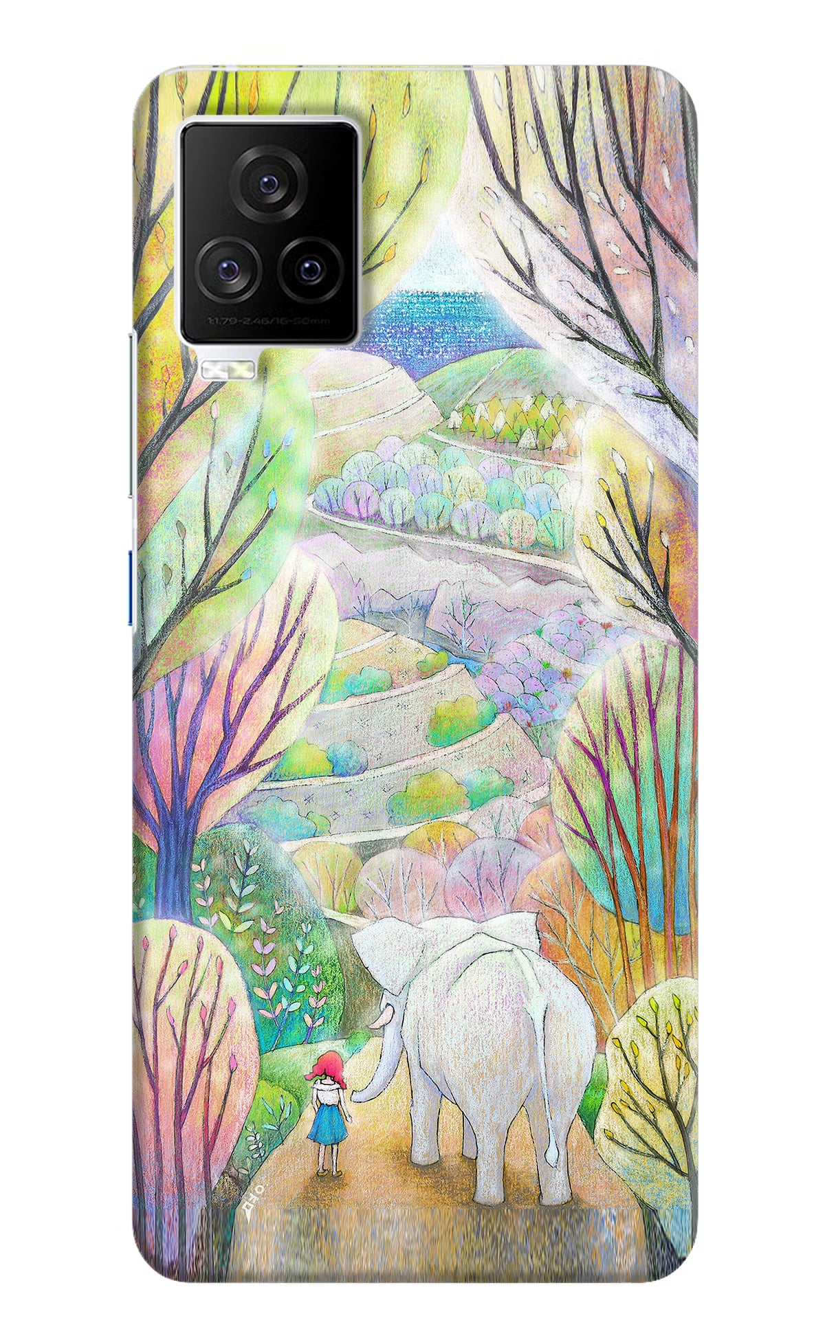 Nature Painting iQOO 7 Legend 5G Hard Case Back Cover by Casekaro