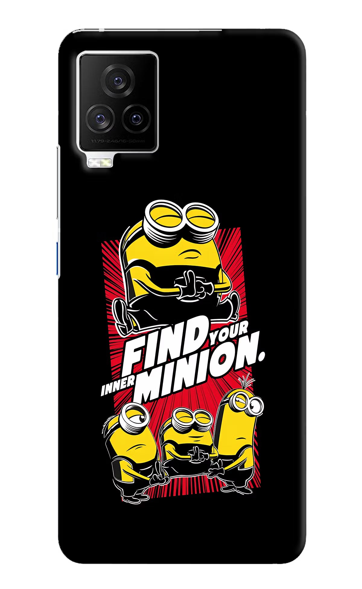 Find your inner Minion iQOO 7 Legend 5G Hard Case Back Cover by Casekaro