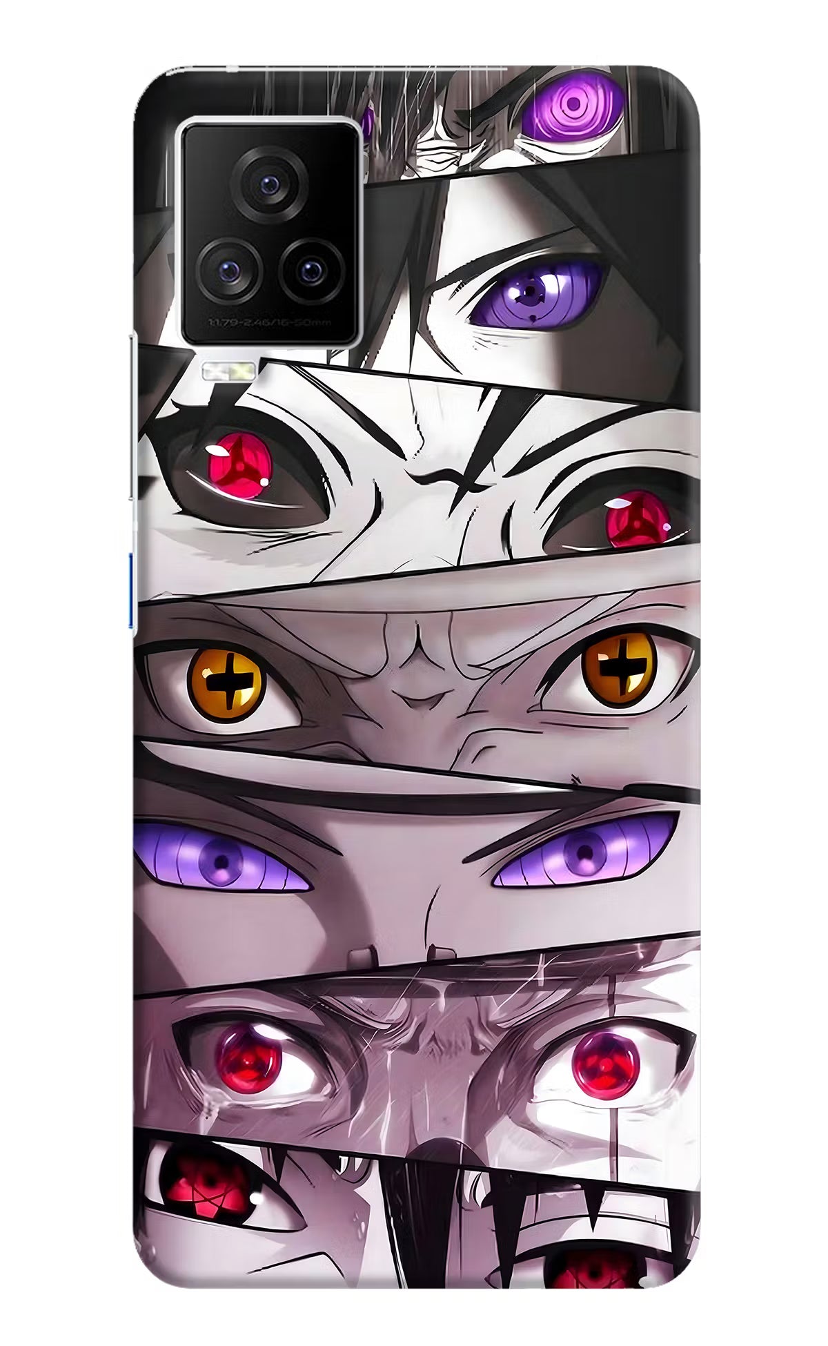 Naruto Anime iQOO 7 Legend 5G Hard Case Back Cover by Casekaro
