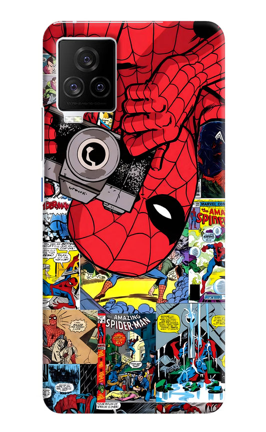 Spider Man iQOO 7 Legend 5G Hard Case Back Cover by Casekaro