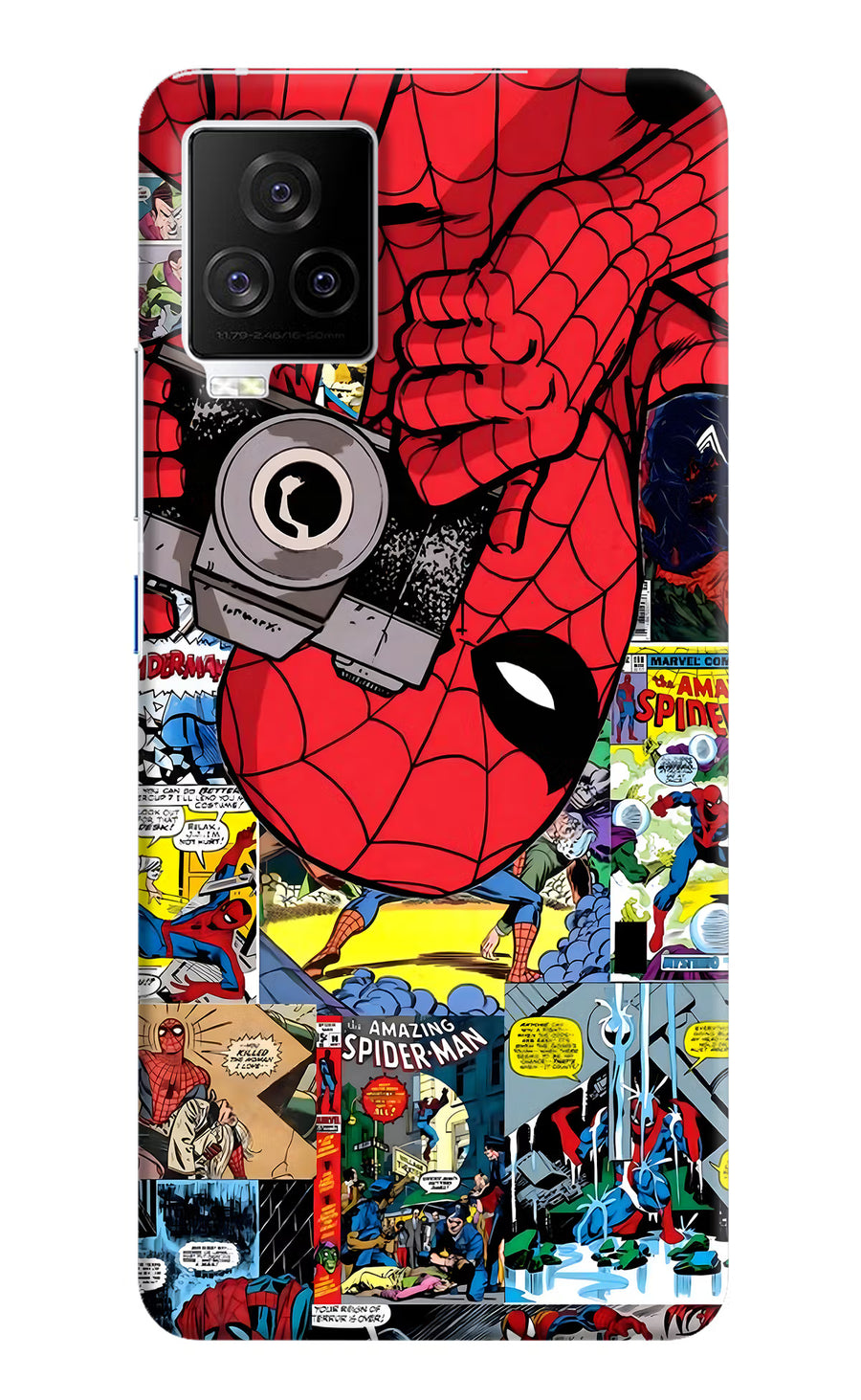 Spider Man iQOO 7 Legend 5G Back Cover, Hard case