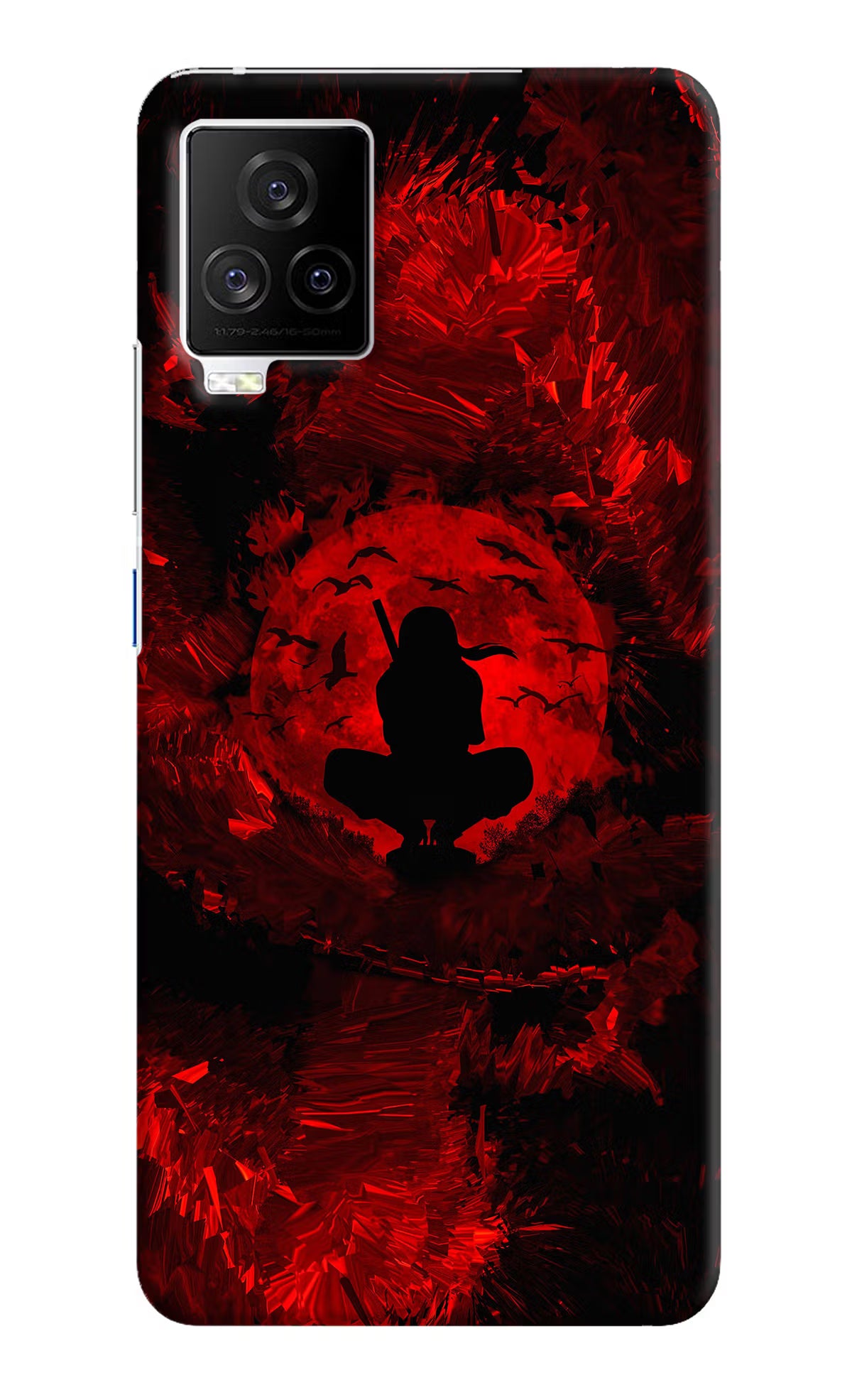 Itachi Uchiha iQOO 7 Legend 5G Hard Case Back Cover by Casekaro