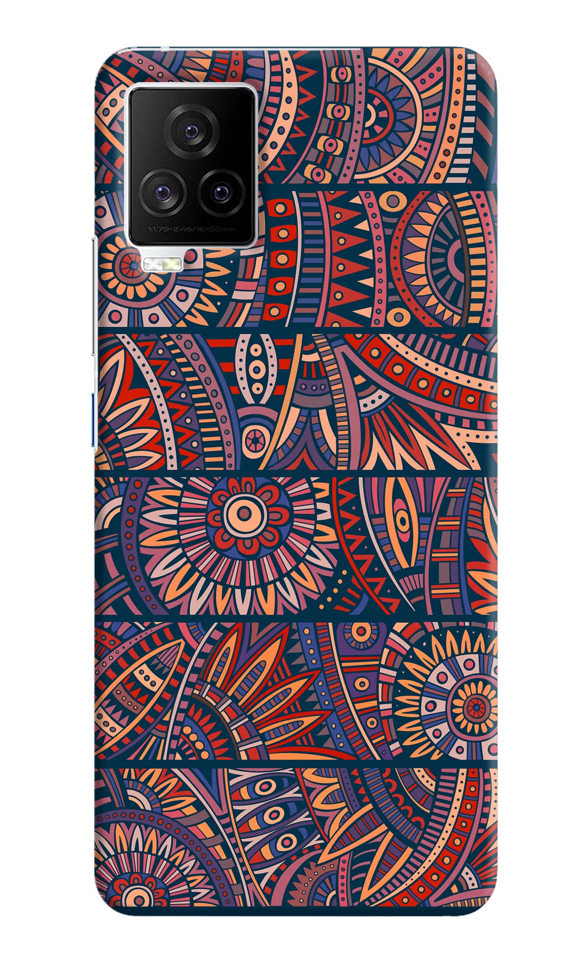 African Culture Design iQOO 7 Legend 5G Hard Case Back Cover by Casekaro
