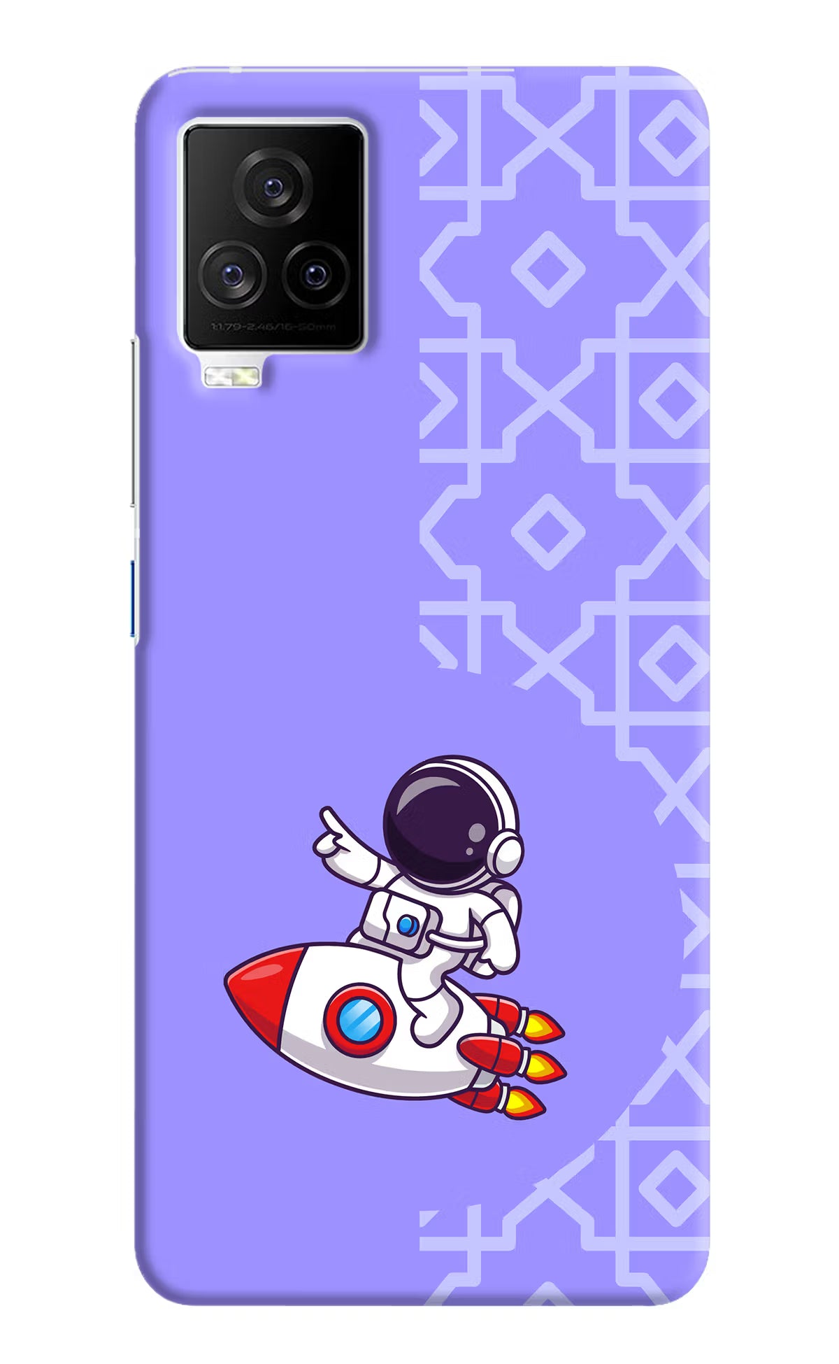 Cute Astronaut iQOO 7 Legend 5G Hard Case Back Cover by Casekaro