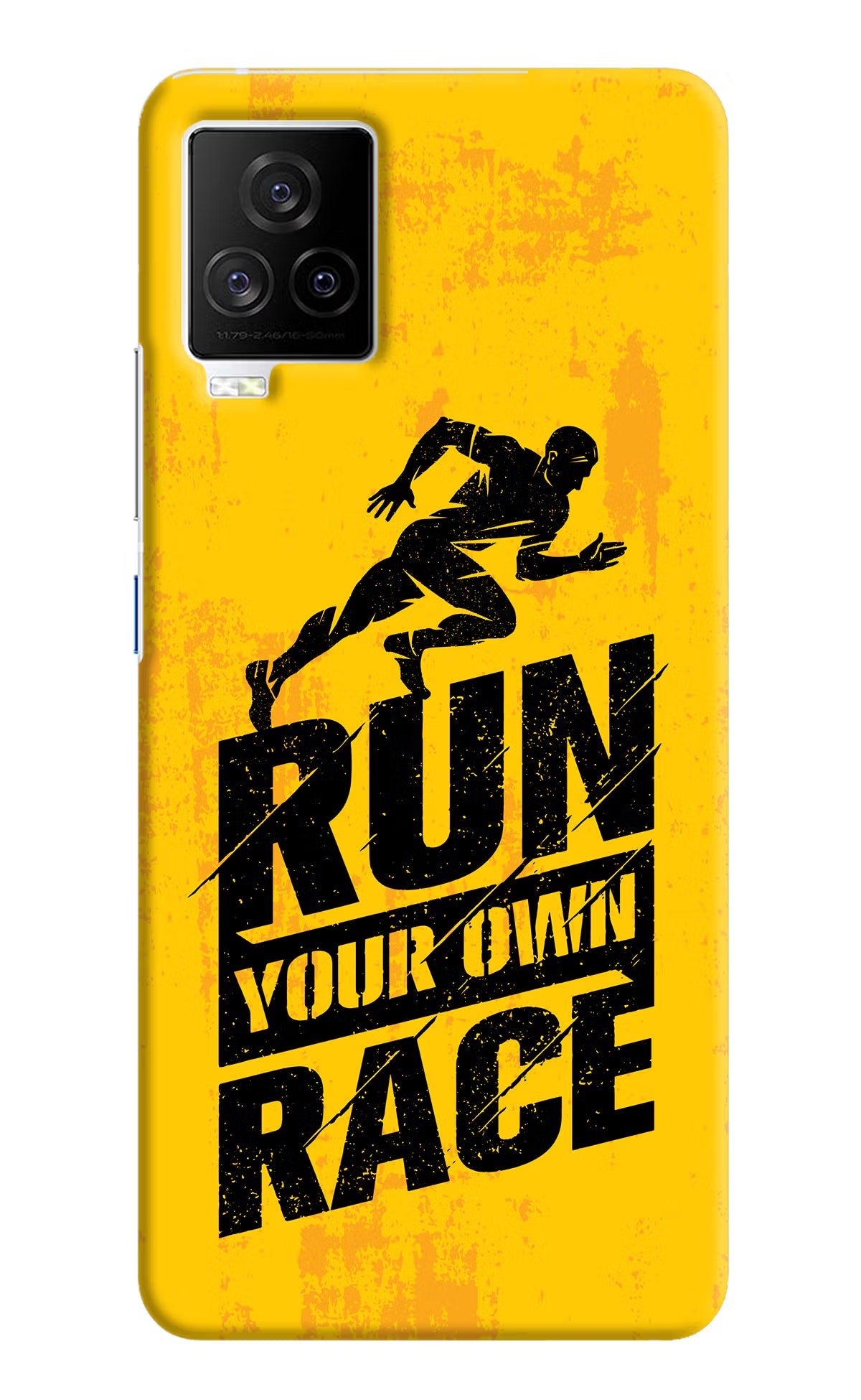 Run Your Own Race iQOO 7 Legend 5G Hard Case Back Cover by Casekaro
