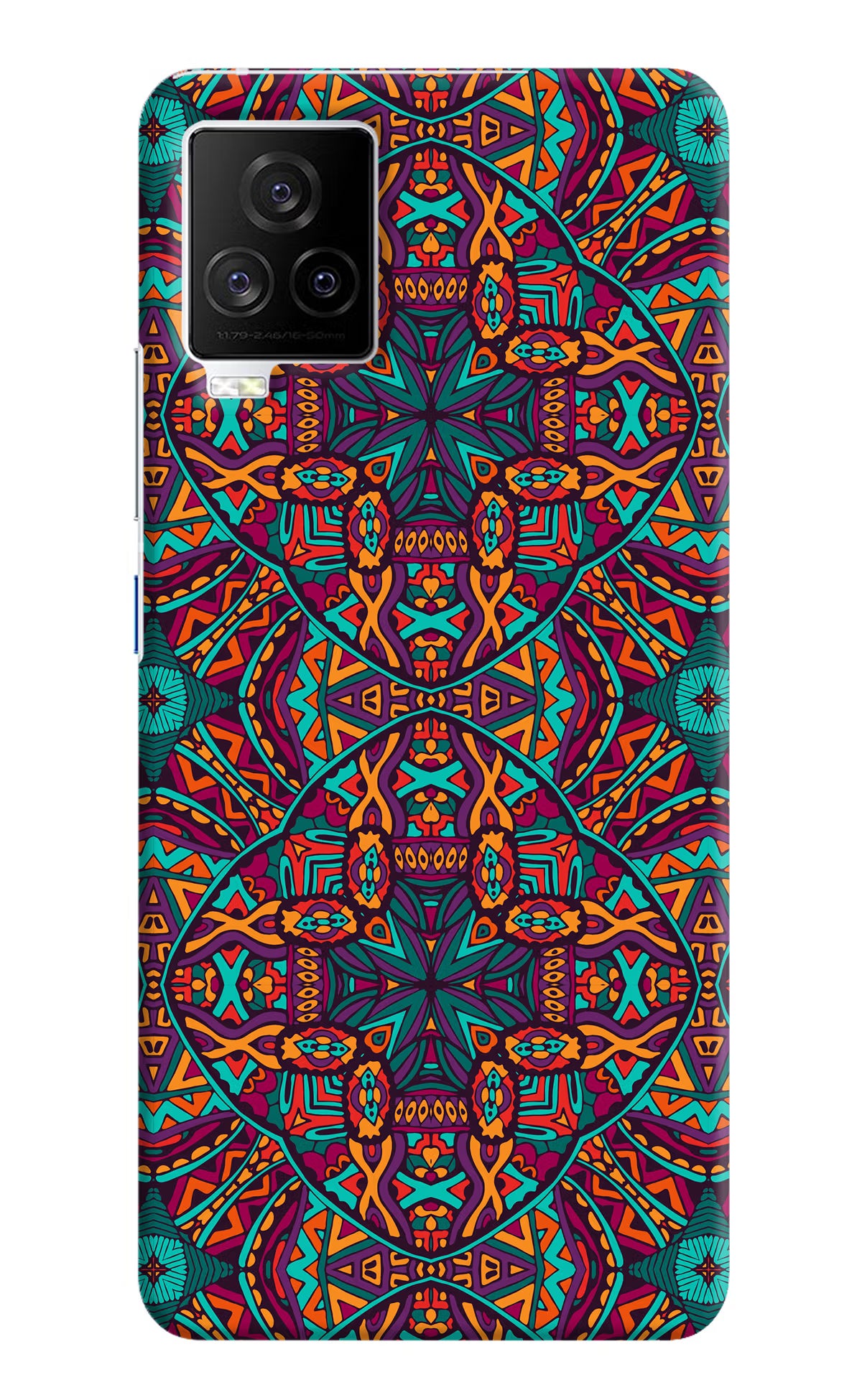 Colour Mandala iQOO 7 Legend 5G Hard Case Back Cover by Casekaro